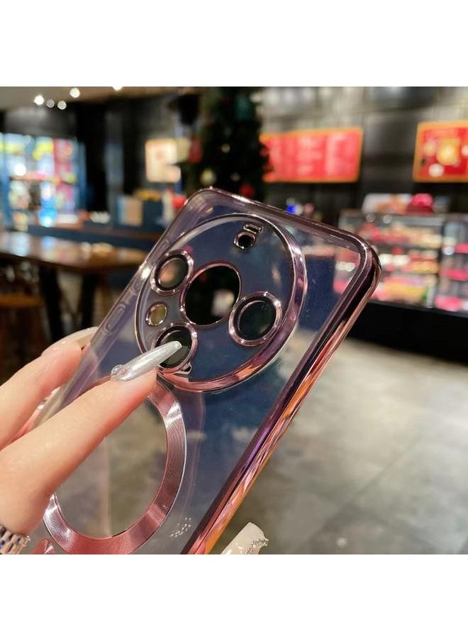 Zaboon - Case For Huawei Mate 60 Electroplating Transparent MagSafe TPU Phone Case - Image 1