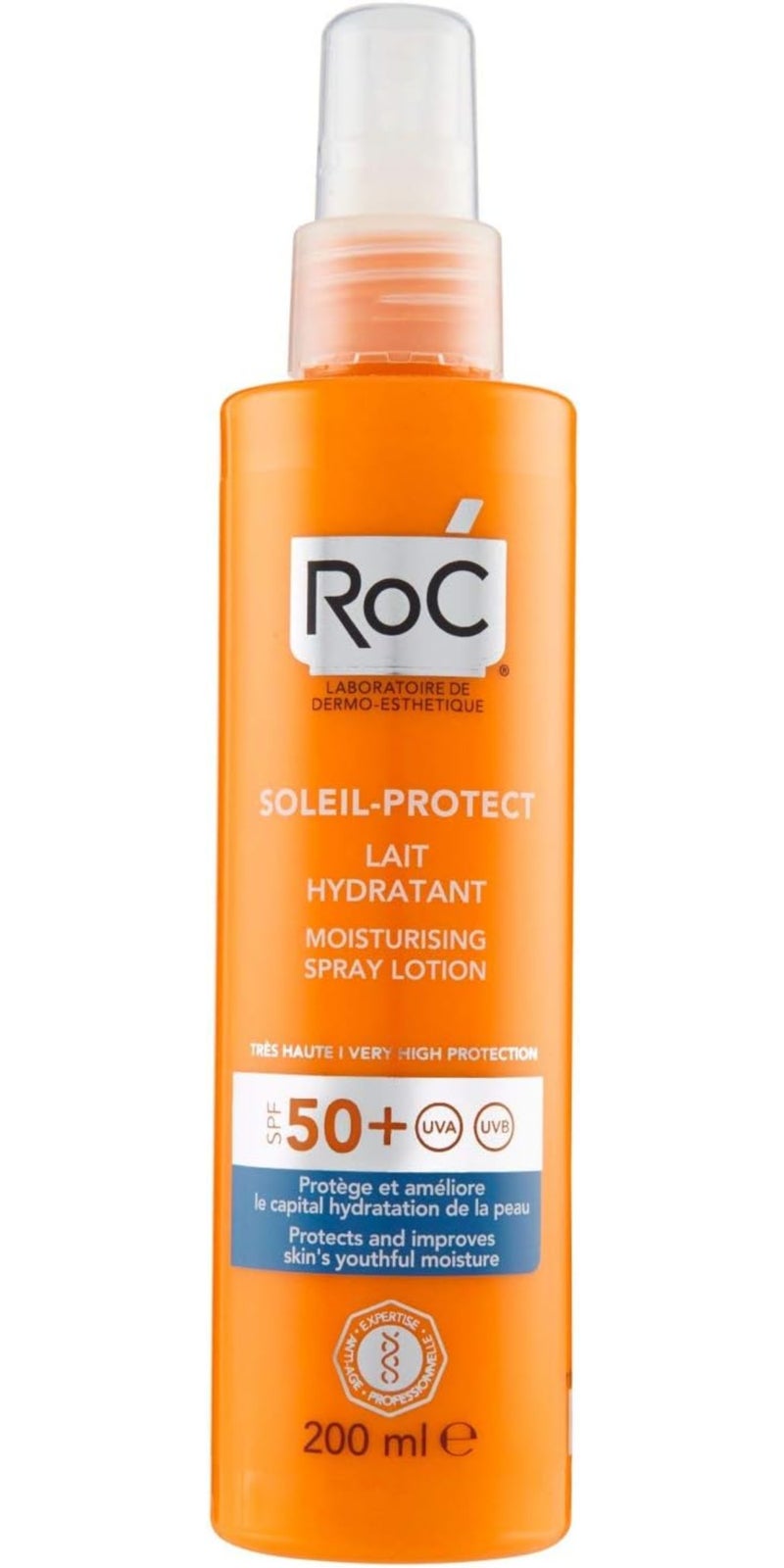 RoC Lait Hydratant Moisturising Spray Lotion 200ML - Image 1