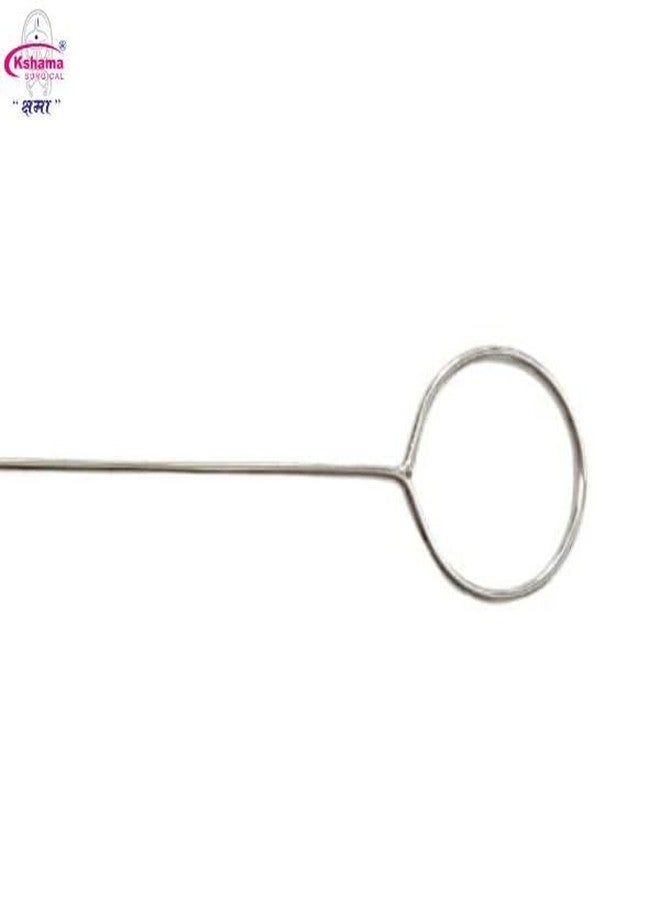 Kshama Veterinary Teat Tumor Extractor | Stainless Steel Tool with 1 Ring | Teat Hug Design (Pack of 3 Pcs) - Image 2