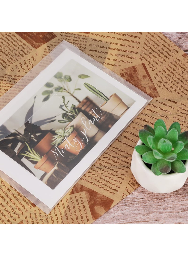 30 Pcs Clear Plastic Storage Pockets for Stamps, Dies, and Scrapbooking, Perfect for Card Making and Craft Organization - Image 4