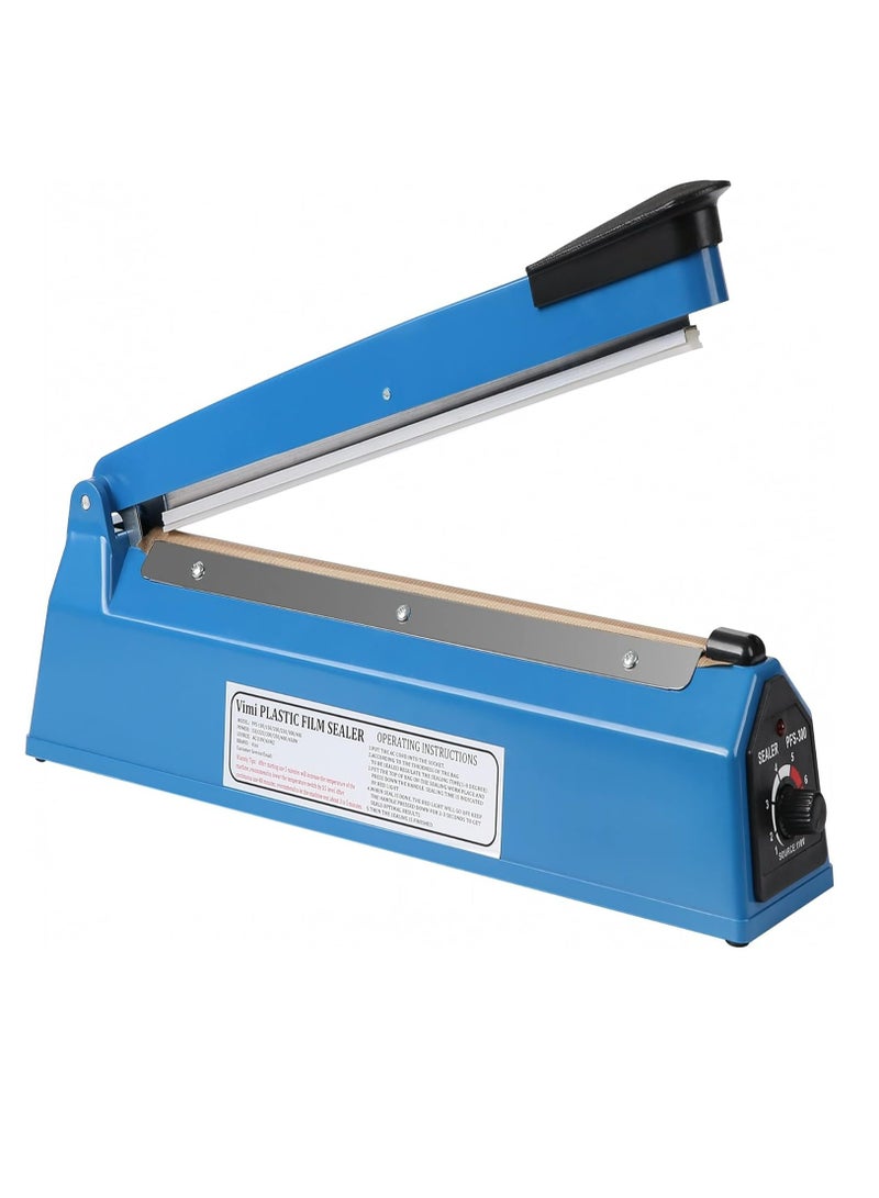 Genzy Heat Sealer Manual Bags Sealing Machine 30 CM for Plastic Packet Pouch Bag Polybag Packing Kitchen Seal Package - Image 1