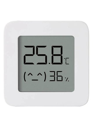 مراقب درجة الحرارة والرطوبة Xiaomi Mi Home 2 – شاشة LCD بحجم 1.5 بوصة، مستشعر عالي الدقة، بلوتوث، بطارية CR2032، تحكم ذكي عبر تطبيق Mi Home، عرض بيانات فوري، تصميم أنيق ومدمج – أبيض - pzsku/Z875D6AAFF9B517E31A62Z/45/_/1720519792/71f96f7e-bb1a-49b9-9f08-bd49619e7342