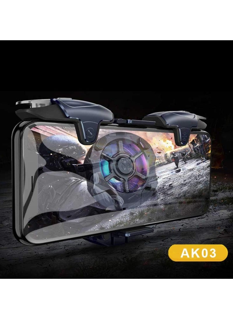 SNW AK03 PUBG Mobile Controller,25 Shots per Second,Mobile Gaming Controllers for PUBG/Fortnite/Cod,Gaming Grip and Gaming Joysticks for Android and iOS Phone  - Image 4
