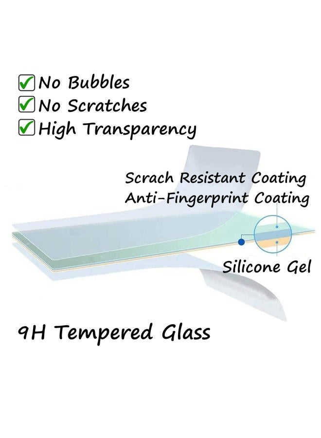 PCTC Screen Protector Fit for Fujifilm Instax Mini EVO, 3 Packs Tempered Glass Protector Film for Fuji Instax Mini EVO, 0.3MM 9H Against-Scrach Against-Fingerprint Against-Bubble Against-Water - Image 2