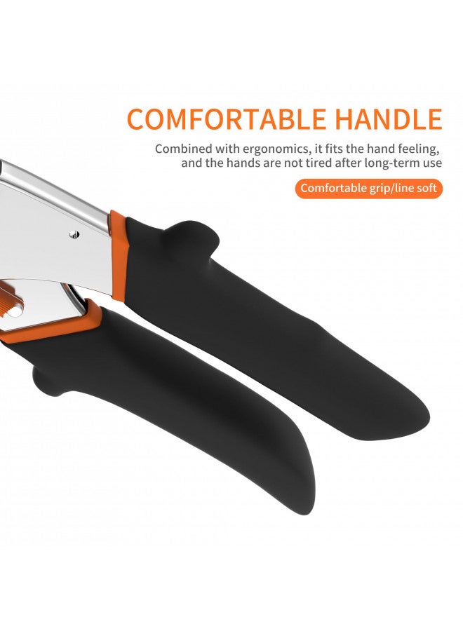 GARTOL Multi Angle Miter Shear Cutter - Multifunctional Trunking Shears for Angular Cutting of Moulding and Trim Multipurpose Quarter Round Cutter Adjustable at 45 To 135 Degree With Spare 10 Blades - Image 4