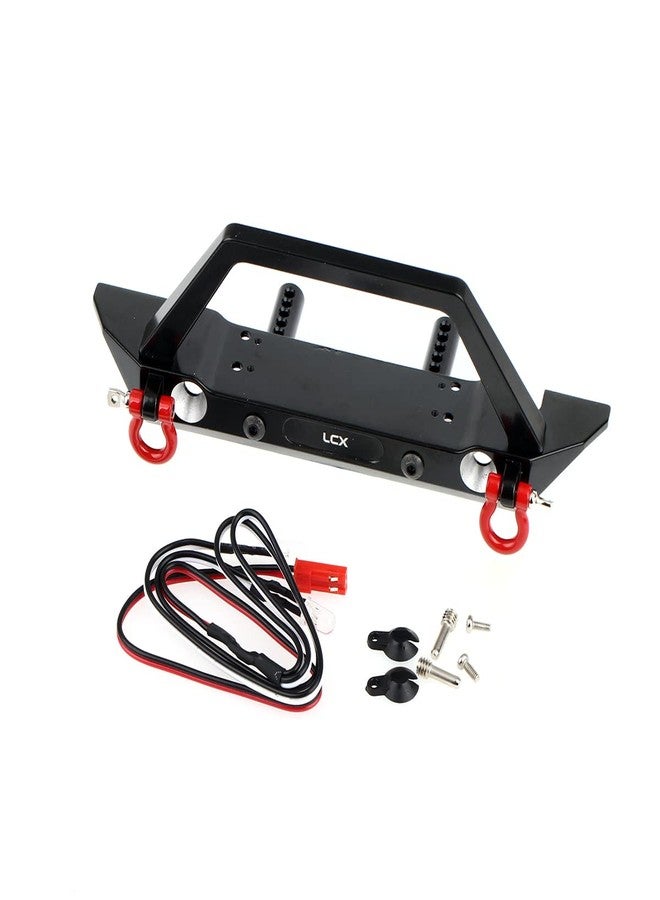 LCX مصد أمامي معدني لسيارة LCX Racing 1/10 RC Crawler لطرز TRX4 Axial SCX10 II 90046 SCX10 D90، قطع غيار وترقيات - Image 1