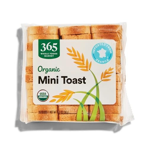 365 by Whole Foods Market, Organic Mini Toast, 2.8 Ounce - Image 1