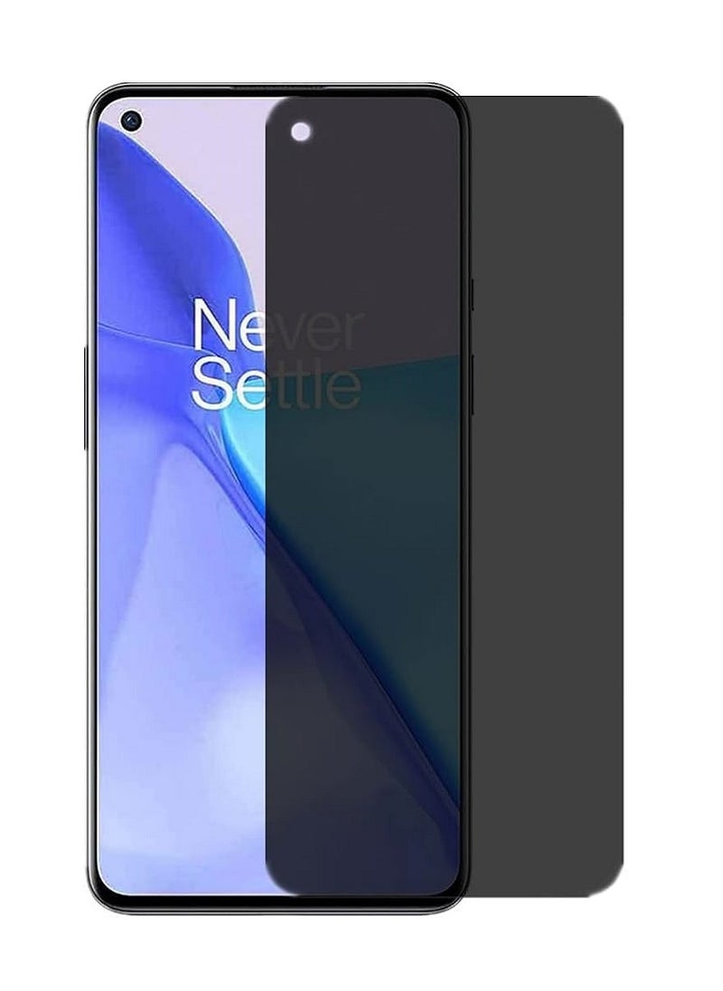 we3 Tempered Glass Screen Protector Anti-Spy Privacy Designed For OnePlus 9 Full Glue Edge to Edge Full Screen Coverage And Bubble Free  - Image 1