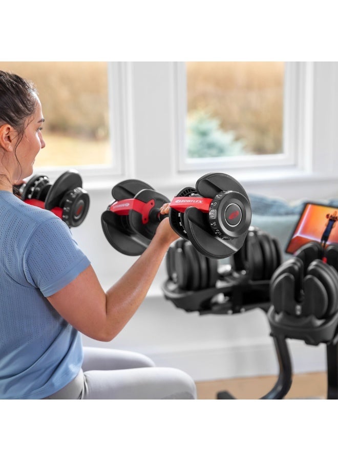 بوفليكس دمبل باوفليكس سيلكت تيك 552i قابل للتعديل من 2 إلى 24 كجم (قطعة واحدة) - Image 5