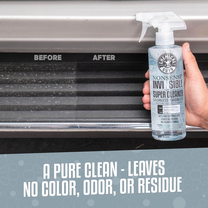 SPI_993_16 Nonsense Colorless & Odorless All Surface Super Cleaner (For Vinyl, Rubber, Plastic, Carpet & More) Safe for Home, Garage, Cars, Trucks, SUVs, RVs & More, 16 fl oz, Unscented - Image 3