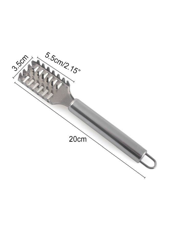 Fish Scaler Remover Fish Scaler Brush withStainless Steel Sawtooth Easily Remove Fish Scales Skin Cleaning Tool Scraper for Chef and Home Cooks Pack of 1 ﻿ - Image 5