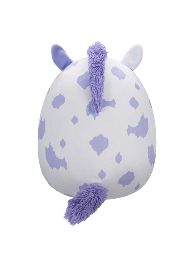 Squishmallows - Medium Plush 12 inch Abelita Lavender Appaloosa Horse Officially Licensed Kellytoy Plush Toy Colorful Soft Gift for Kids Girls & Boys Washable Squishy Stuff Toy Multicolor All Age - Image 1