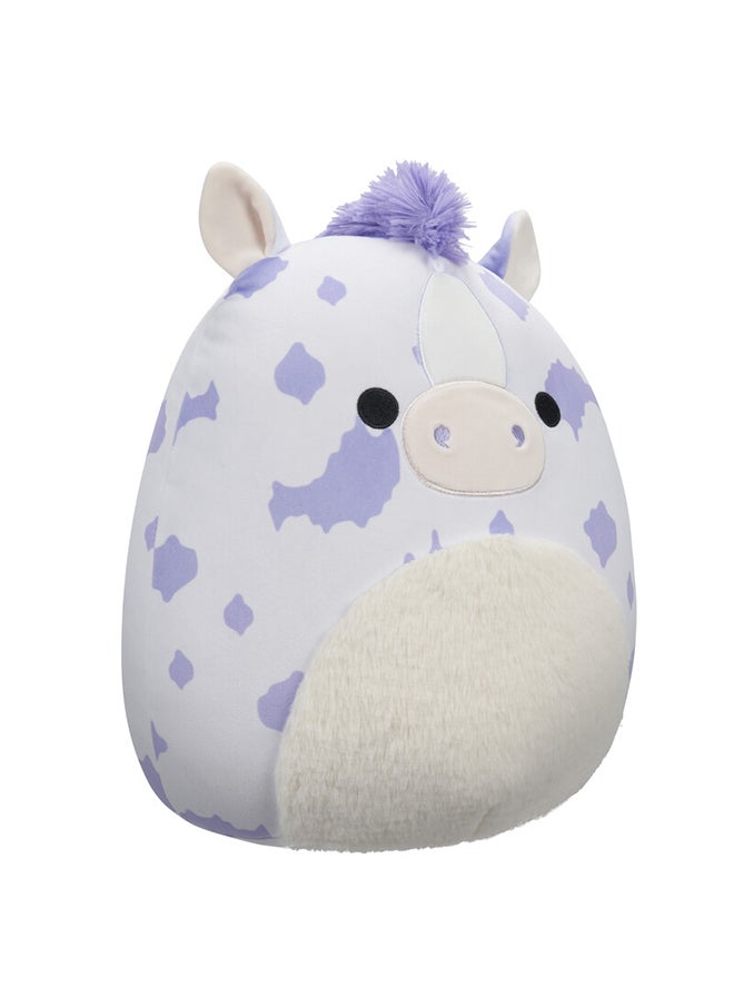 Squishmallows - Medium Plush 12 inch Abelita Lavender Appaloosa Horse Officially Licensed Kellytoy Plush Toy Colorful Soft Gift for Kids Girls & Boys Washable Squishy Stuff Toy Multicolor All Age - Image 1