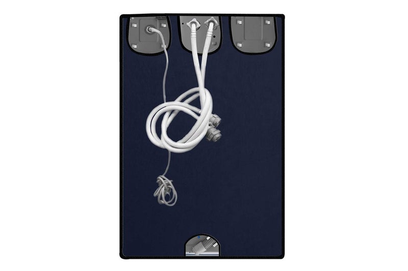 Wings Star Washing Machine Cover for Samsung 7 Kg FullyAutomatic Front Load WW70T552DAX Waterproof Dustproof Cover Darkblue - Image 4