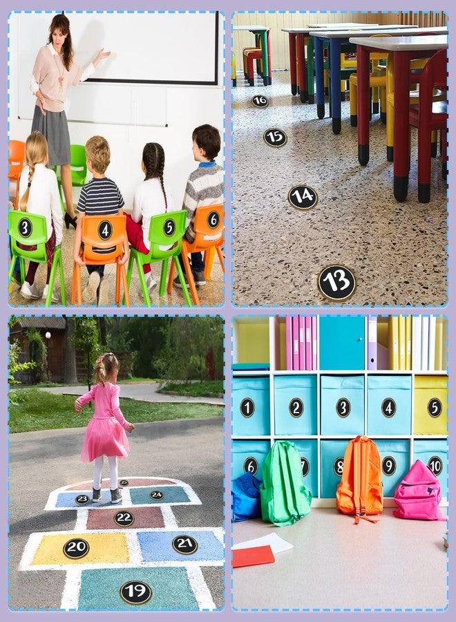 JUESMOS Number Stickers Markers for Classroom - Image 2