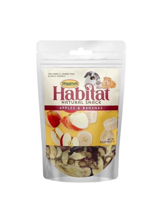 HigginS Higgins Habitat Natural Snack Apples & Bananas Treats for Rabbit 3.5 oz. 
