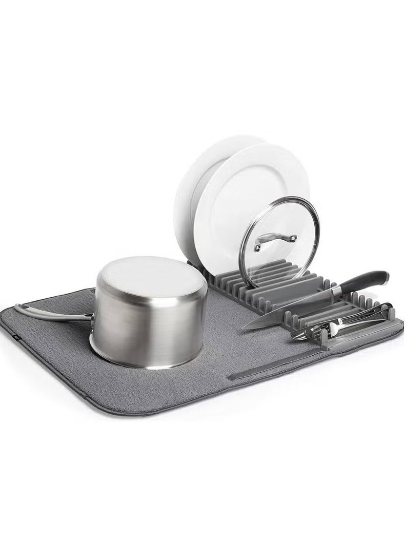 Generic Microfiber dish towel and dishcloth for drying cooking utensils and dishes  - Image 1