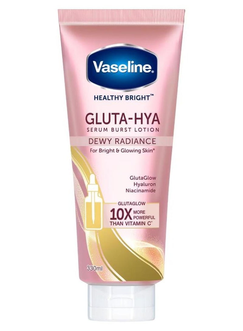 فازلين لوشن مصل جلوتا هيا ديوي راديانس 330 مل