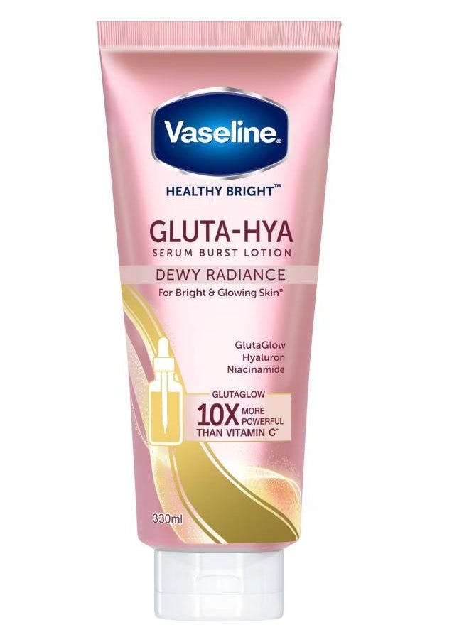 Vaseline Gluta-Hya Serum Burst Lotion Dewy Radiance 330ml 
