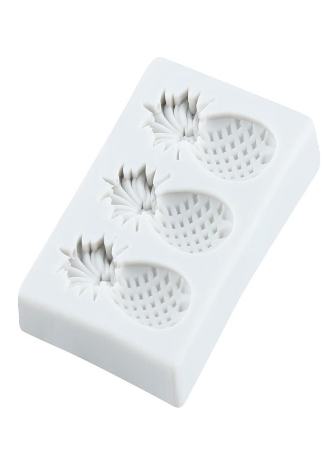 RFGHAC Fruit Fondant Molds Pineapple Silicone Mold for Cake Decorating Cupcake Topper Chocolate Candy Gum Paste Polymer Clay Set Of 2 - Image 4