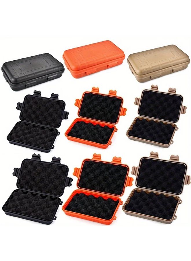XXL Black Waterproof Survival Storage Box Durable PE Plastic Shockproof Floats for Camping Fishing Outdoor - Image 2