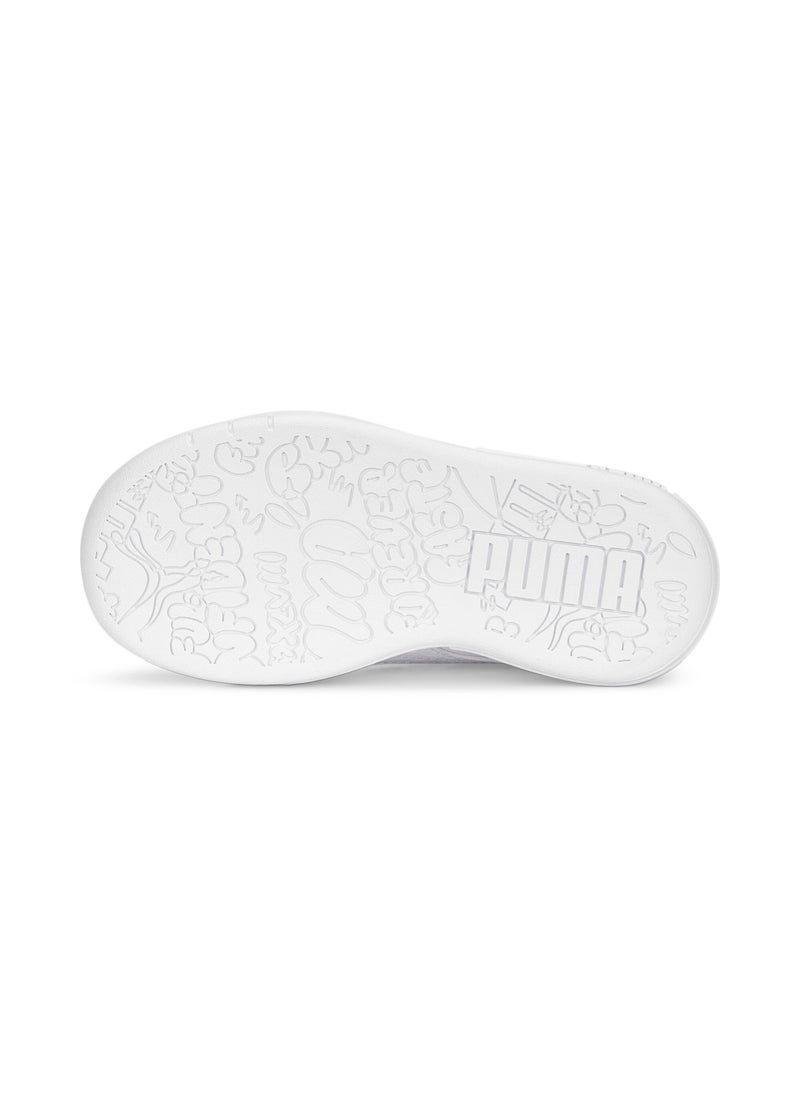 PUMA - Multiflex Mates V Kids Unisex White Sneakers - Image 1