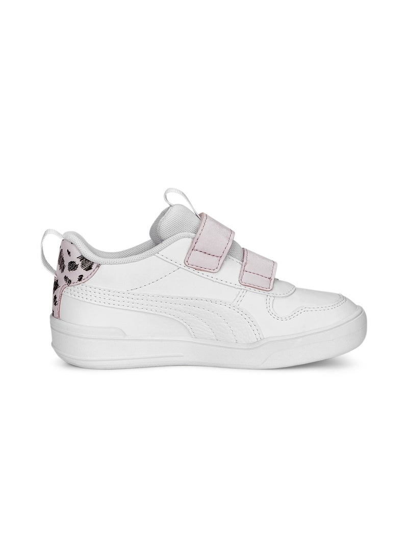 PUMA - Multiflex Mates V Kids Unisex White Sneakers - Image 1