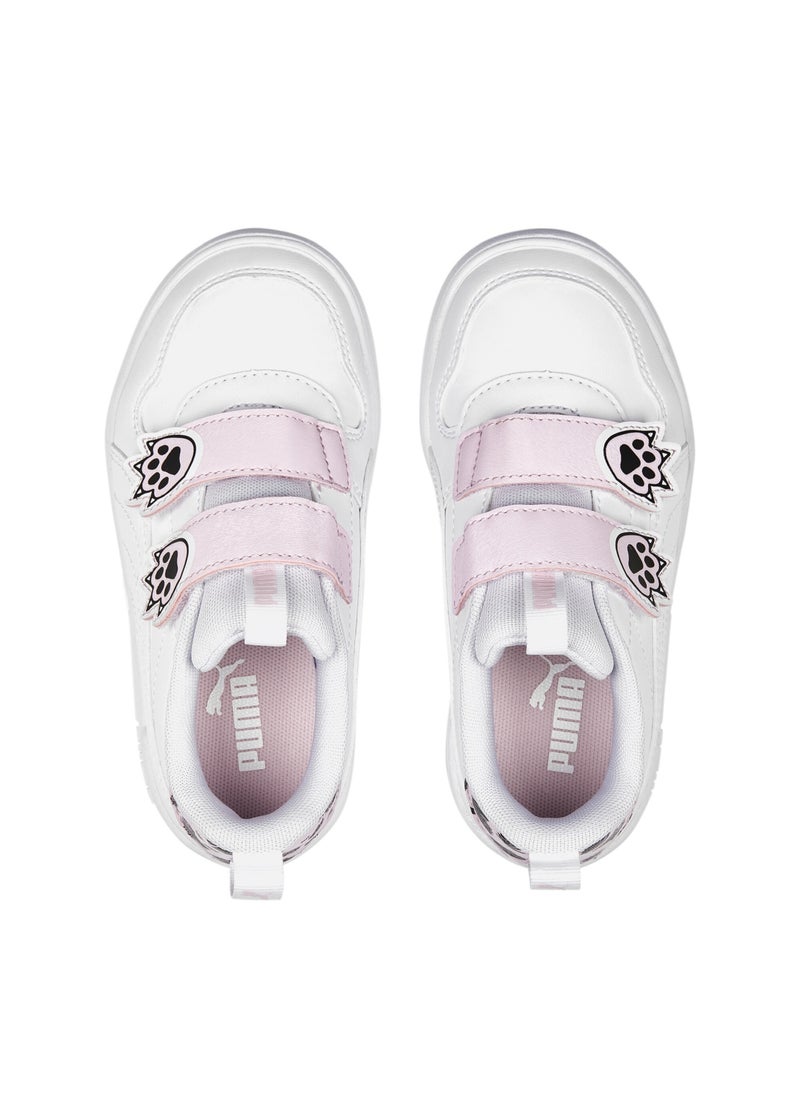 PUMA - Multiflex Mates V Kids Unisex White Sneakers - Image 1