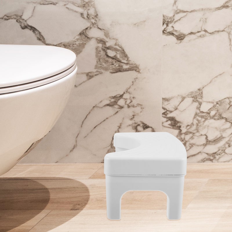 🚽 كرسي حمام للبالغين تصميم مريح مع قاعدة مانعة للانزلاق مادة بوليبروبيلين متينة - Image 3