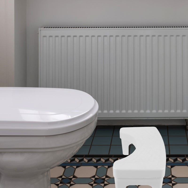 🚽 كرسي حمام للبالغين تصميم مريح مع قاعدة مانعة للانزلاق مادة بوليبروبيلين متينة - Image 4
