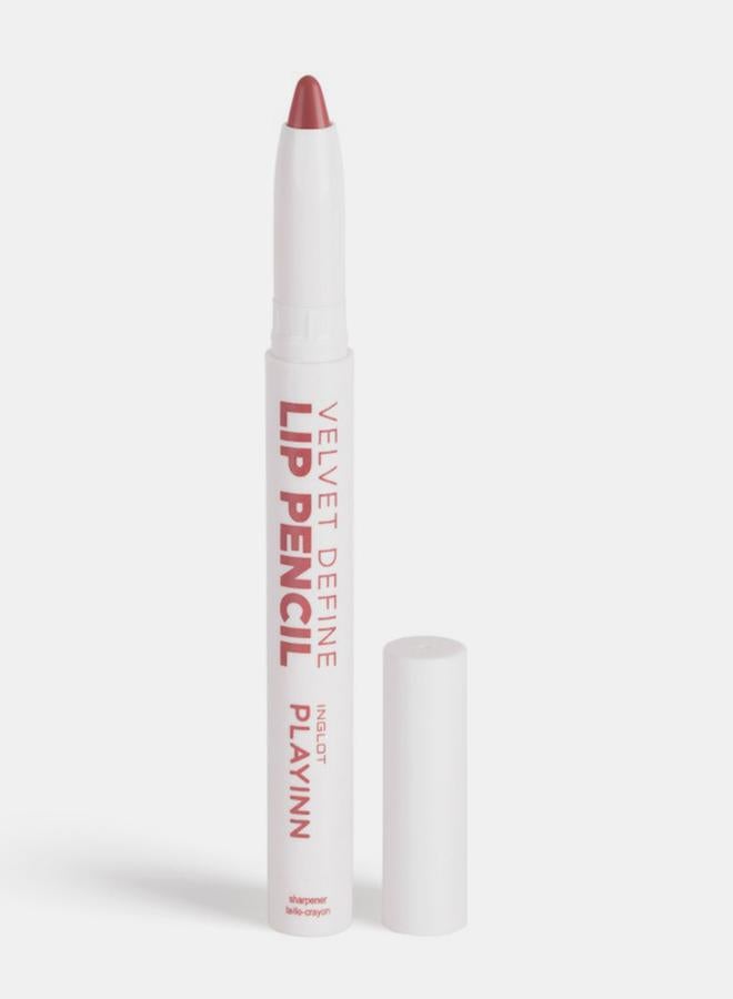 Inglot PLAYINN Velvet Define Lip Pencil, Radiant Bloom 64  - Image 1