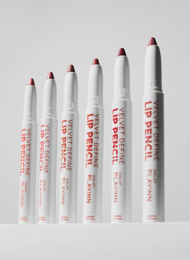 Inglot PLAYINN Velvet Define Lip Pencil, Radiant Bloom 64  - Image 4