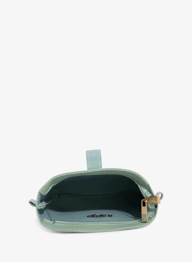 Haute Sauce Daisy English Green Cross Body Bag
