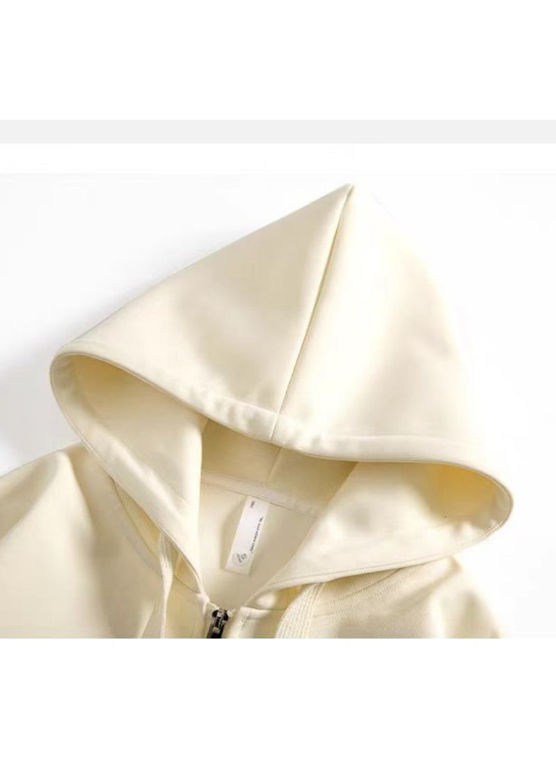 LEE Leisure Sports Suit Cardigan Hooded Sweatshirt Sweatpants Two-piece Set  - Image 2