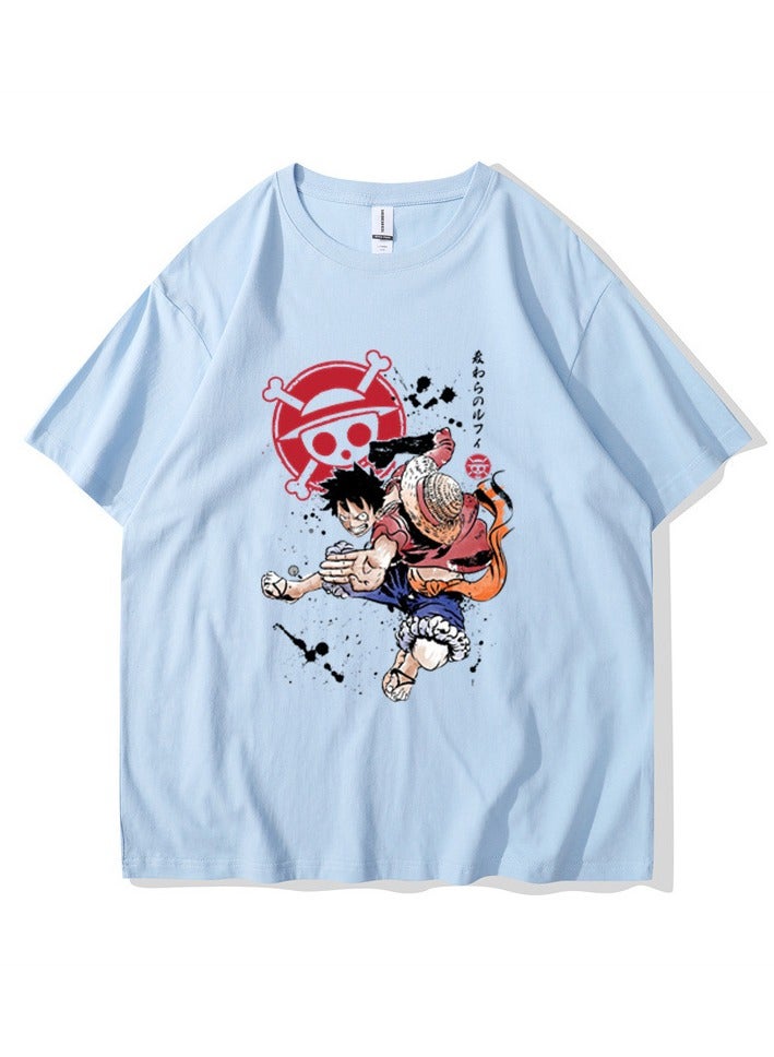 KUYING One Piece Short Sleeved T-Shirt 