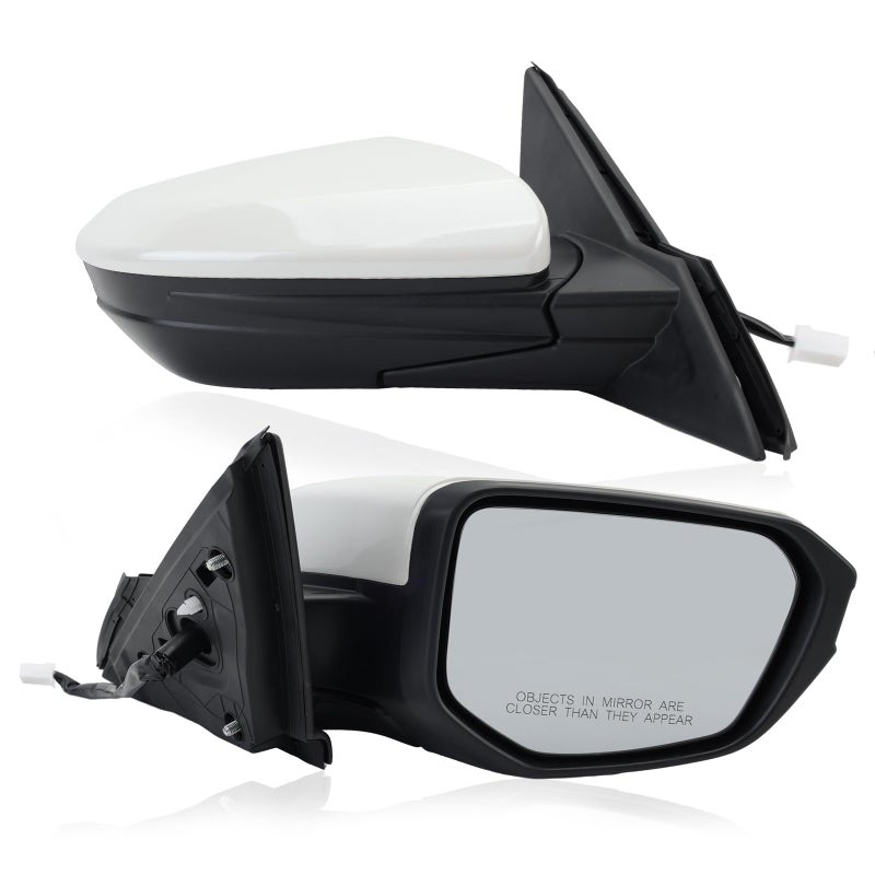 MOFOAP Passenger Side Mirror Compatible With 2016 2017 2018 2019 2020 2021 Honda Civic Coupe Sedan HatchbackMirror with Power GlassNonHeatedManual Folding