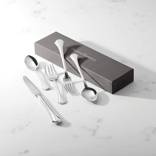 Reed & Barton طقم أدوات مائدة ريد وبارتون كونتري فرينش 5 قطع، 5 قطع، فضي - Image 5
