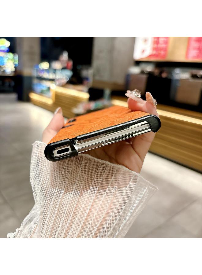 S-TOP Case For Honor V Purse Impression Camellia Pattern Protective Phone Case - Image 5