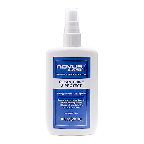 Novus 7020 | Plastic Clean & Shine #1 | 8 Ounce Bottle - Image 1