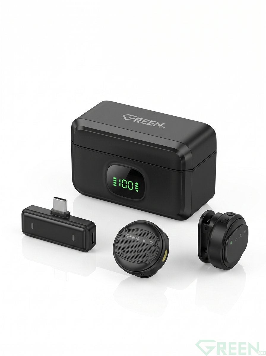 greeneco Greeneco 2 In 1 Microphone -03 Z875EC530C2B49C1518E2Z
