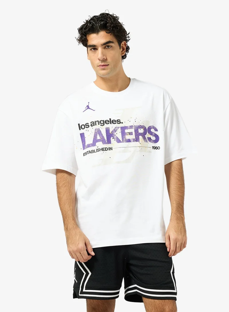 Nike Jordan Los Angeles Lakers 85 Statement T-Shirt