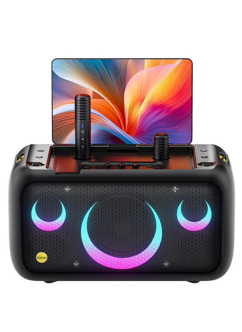 IKARAO X1 ALL-IN-ONE SMART PARTY SPEAKER 800W 13.3'' HD SELF-CHARGING W/L MIC x2 BT 5.3 WI-FI HDMI TWS RGB LIGHTS 11.8 KG 10HRS PT TF/USB GUITAR/MIC AUX CARRY STRAP - pzsku/Z875ECF9B94FECBAFCB6EZ/45/1741247602/8aec2c17-a3f4-4753-9d68-d3b6e7cdddaf