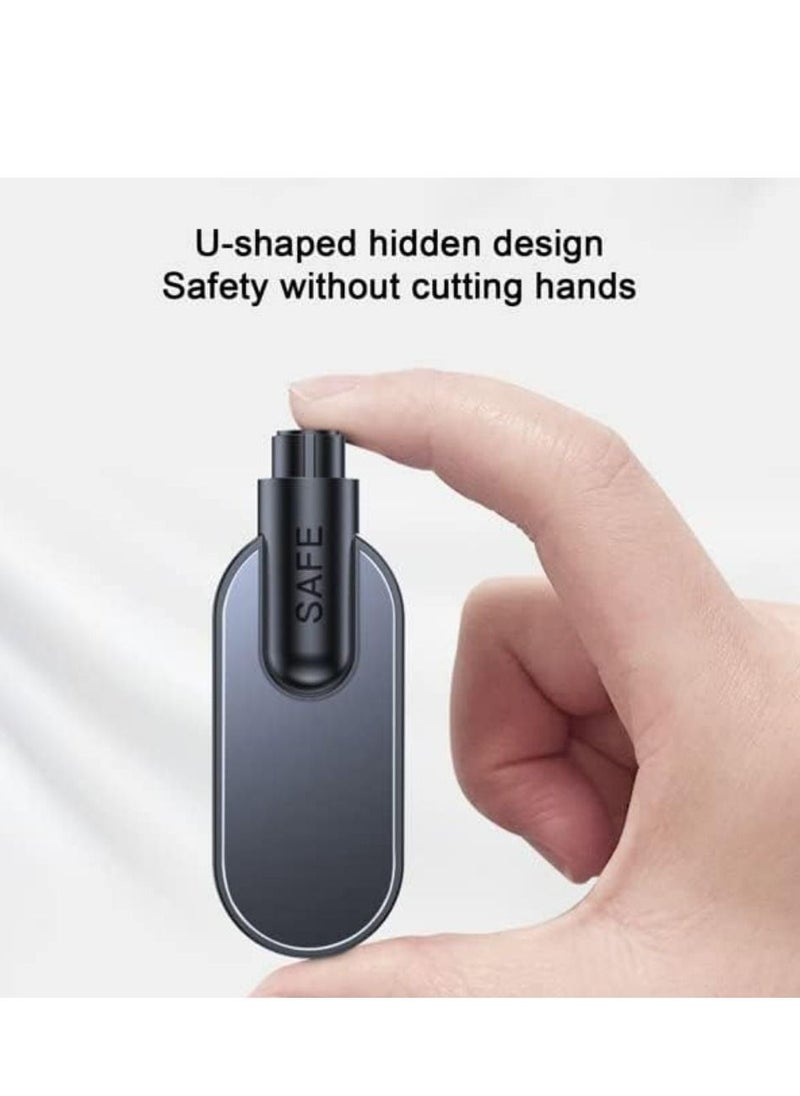 Generic - Car Safety Hammer Spring Loaded Window Breaker Glass Breaker and Seat Belt Cutter Emergency Escape Tool - Image 1