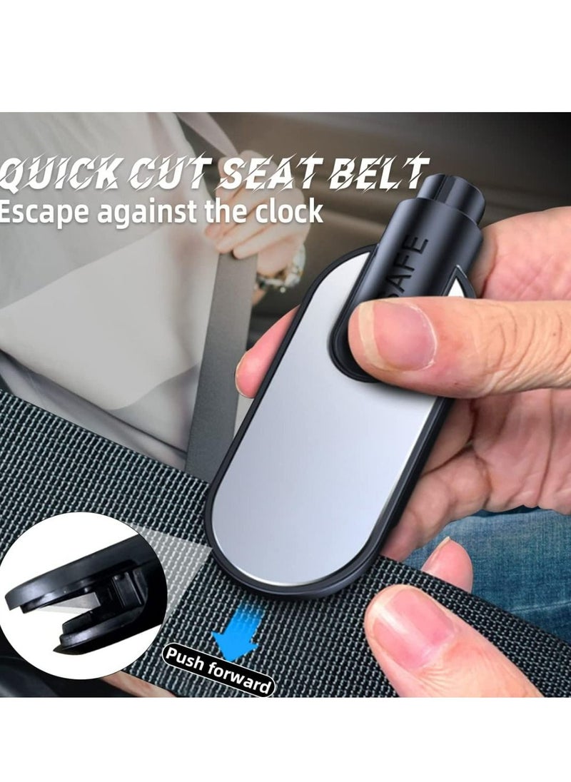 Generic - Car Safety Hammer Spring Loaded Window Breaker Glass Breaker and Seat Belt Cutter Emergency Escape Tool - Image 1