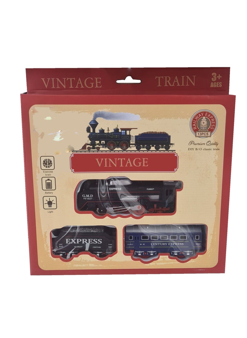 Vintage Vintage Train Playset Battery Operated  - Image 1