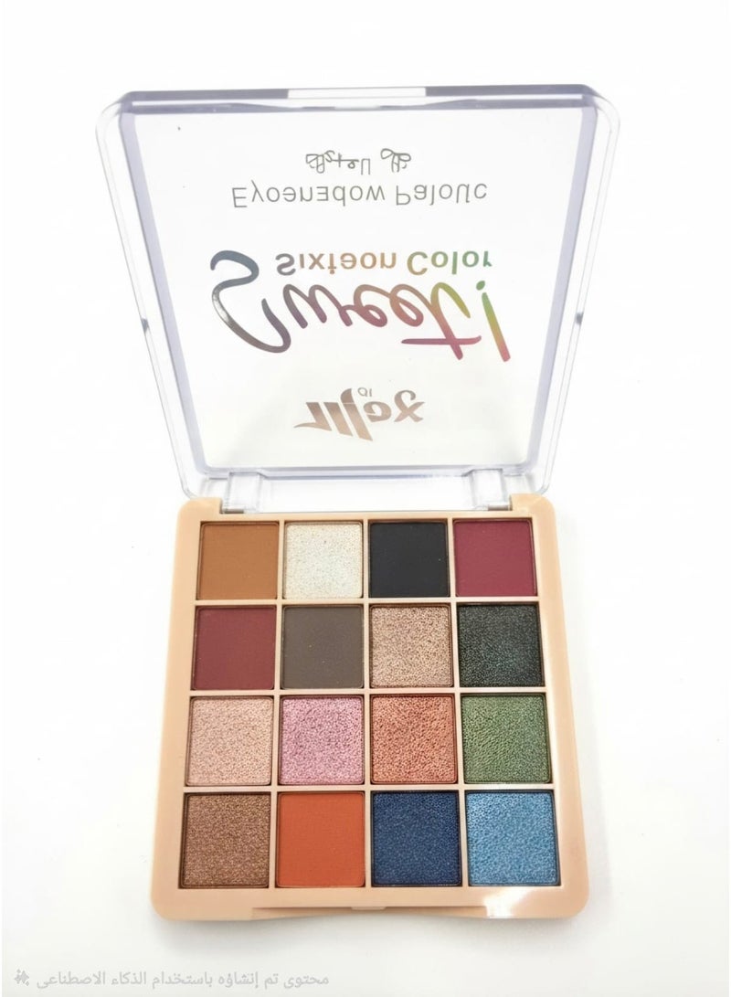max elegance - لوحة ظلال عيون  16 لون - Image 1