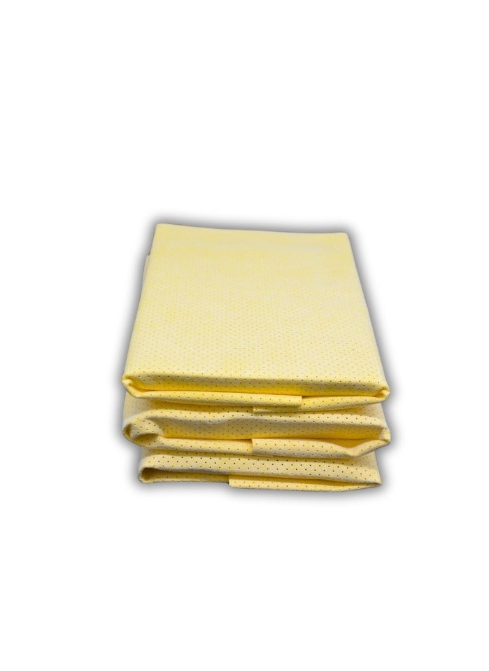 OSCO 3 pcs Leather Towel 40*50 Cm  - Image 1