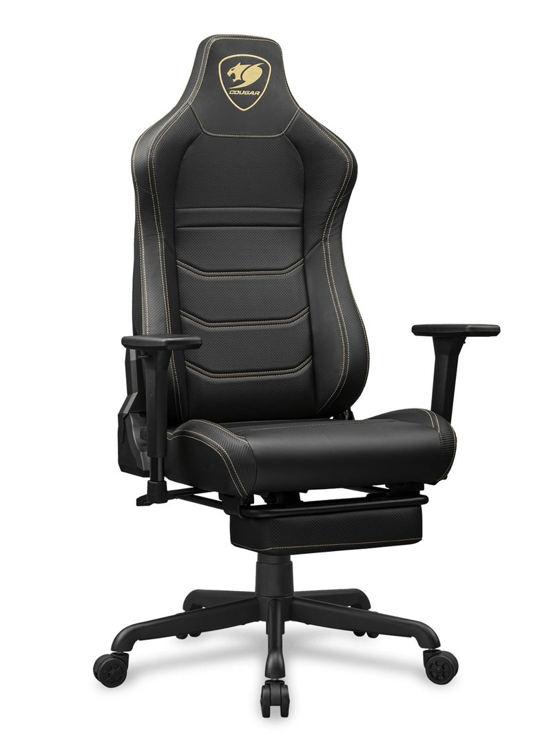 Cougar ARMOR EVO S GOLD Gaming Chair -Black/Gold  - Image 2