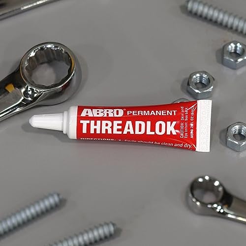 ABRO Threadlok High Strength Red, 6 ml, Industrial-Grade Threadlocker for Reliable Performance in Automotive & Manufacturing Applications, Tight Thread Lock Red for Any Use - Image 2