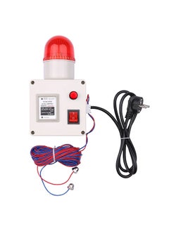 Water Level Indicator Alarm Water Level Alarm Sensor Waterline Indicating Alarm Low or High Water Level Sensor Alarm with Silencer Switch